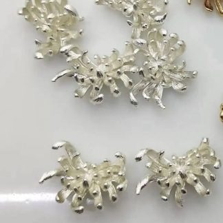 Конектор Астра, розмір 24/18 мм, відтінок світле срібло