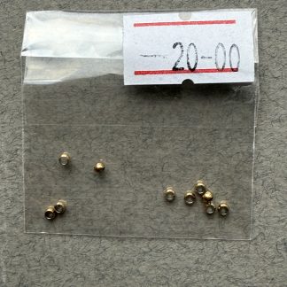 Кримпи для затиску троса, нержавіюча сталь з позолотою
.
Розмір 2 мм
.
Ціна 10 шт