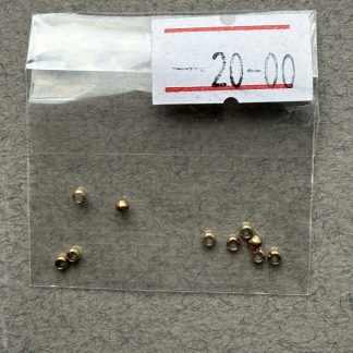 Кримпи для затиску троса, нержавіюча сталь з позолотою
.
Розмір 2 мм
.
Ціна 10 шт