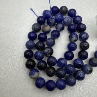 Намистини Кальдаліт, форма куля. 
Розмір 8 мм, довжина 38 см. 
Ціна 315 грн нитка