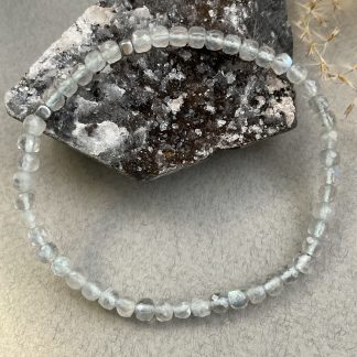 Браслет Лабродор, форма кубик граньований.
Розмір намистини 2мм, розмір 17см обхвату.
Ціна за шт.