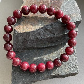 Браслет Рубін, форма кругла,гладка.
Розмір намистини 8мм,розмір 16см обхвату.
Ціна за шт.