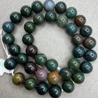 Намистини Геліотроп, форма куля, гладкі
Розмір 10 мм, довжина 38 см
Ціна за нитку