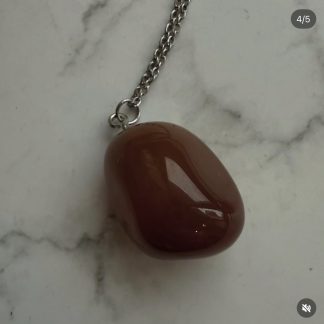 Підвіс Сердолік , форма крапля  + ланцюжок сталь
.
Розмір 35/38/10 мм
.
Ціна за шт