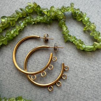 Швензи Півколо багаторядні, Ювелірна сталь, відтінок срібло і тепле жовте золото. Гарна надійна якість.
Розмір 33 мм 
.
Ціна за пару